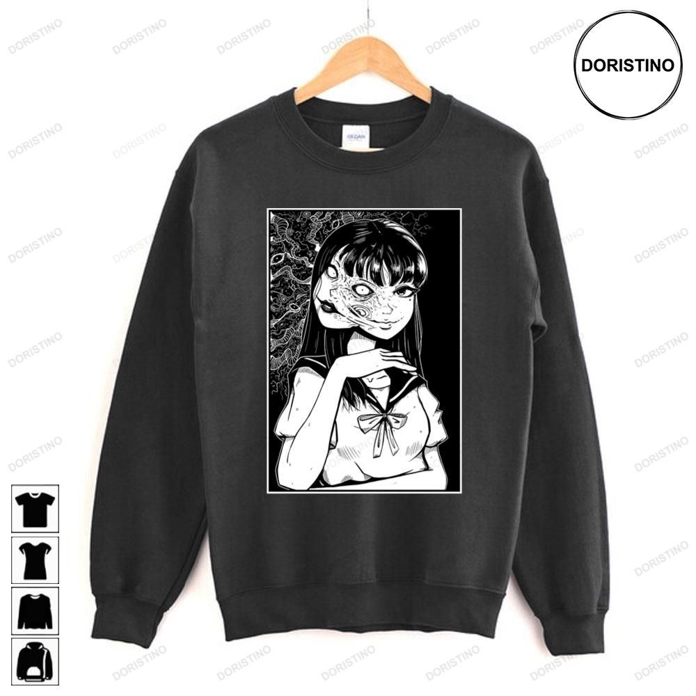 Black White Junji Ito Maniac Awesome Shirts